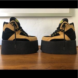 Buffalo infrastructure platform sneakers